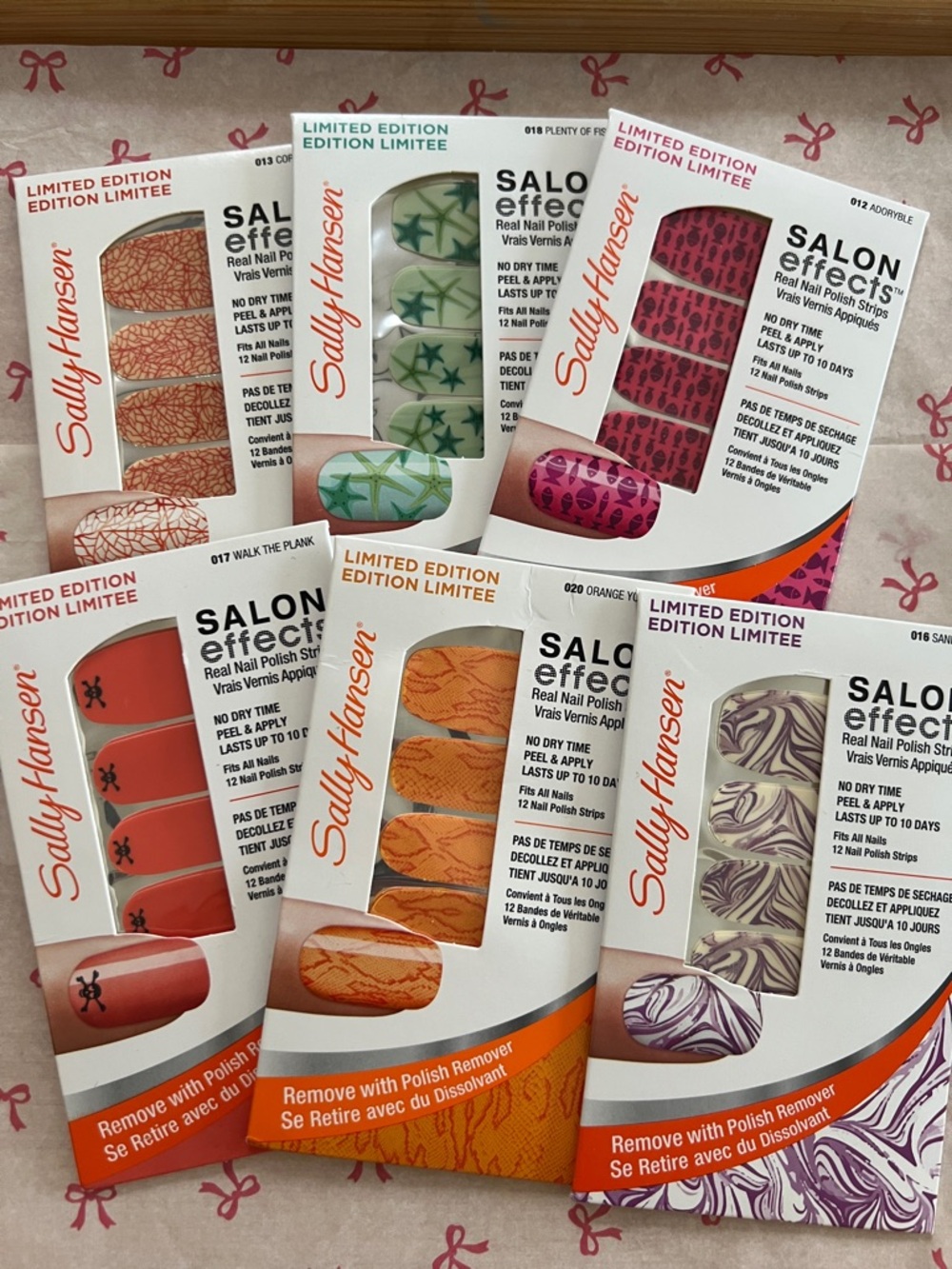 Sally Hansen Salon Effects Nail Polish Strips - Assorted Patterns